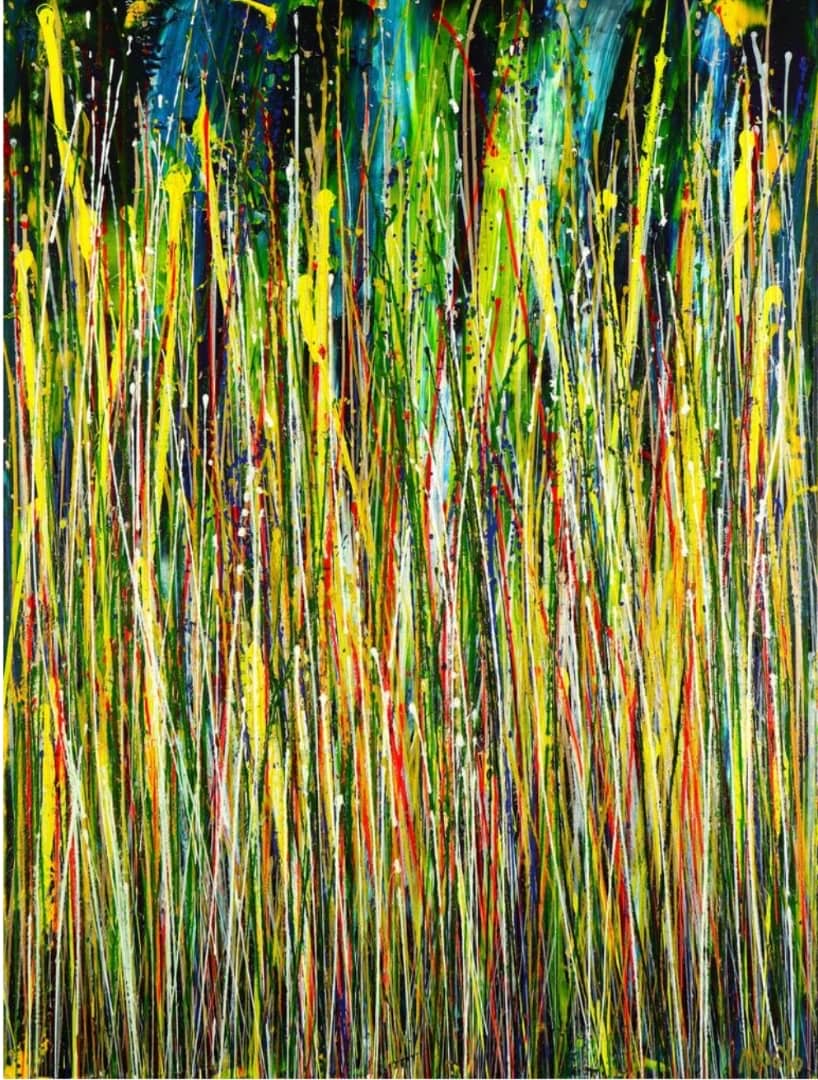 Turning to gold (Vertical spectra) 2 Painting 